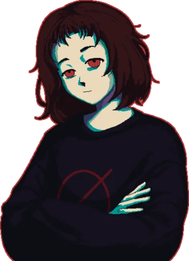 🙅‍♀️ Стикер «Based Shizo Girl» для Telegram