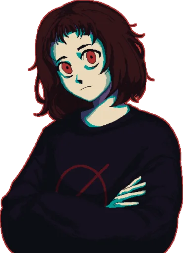🙅‍♀️ Стикер «Based Shizo Girl» для Telegram