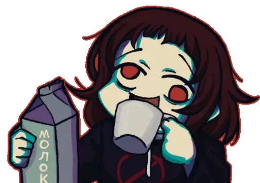 🤪 Стикер «Based Shizo Girl» для Telegram