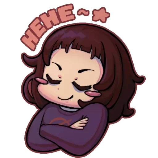 😎 Стикер «Based Shizo Girl» для Telegram