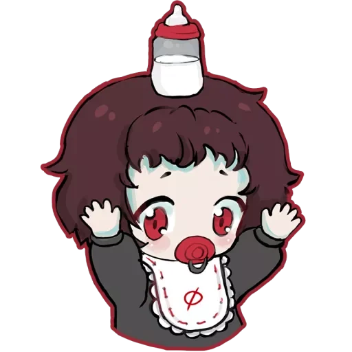 🥛 Стикер «Based Shizo Girl» для Telegram