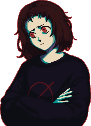 🙅‍♀️ Стикер «Based Shizo Girl» для Telegram