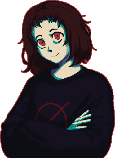 🙅‍♀️ Стикер «Based Shizo Girl» для Telegram