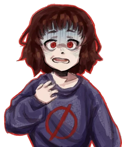 😨 Стикер «Based Shizo Girl» для Telegram