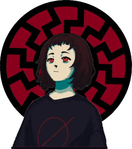 🍉 Стикер «Based Shizo Girl» для Telegram