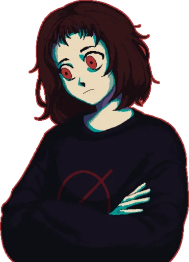 🙅‍♀️ Стикер «Based Shizo Girl» для Telegram