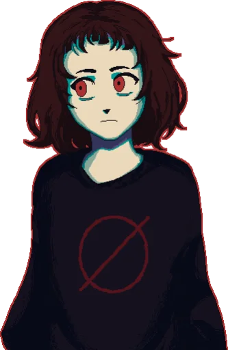 👤 Стикер «Based Shizo Girl» для Telegram