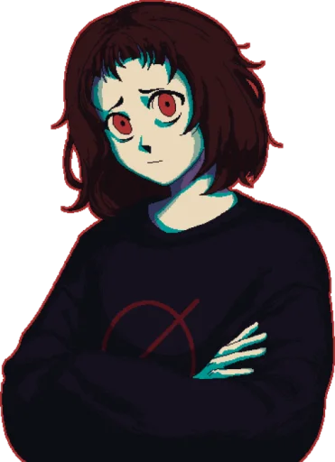 🙅‍♀️ Стикер «Based Shizo Girl» для Telegram
