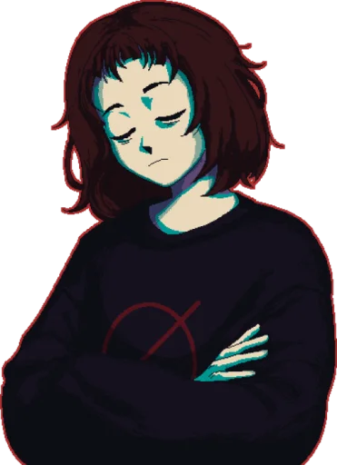 🙅‍♀️ Стикер «Based Shizo Girl» для Telegram