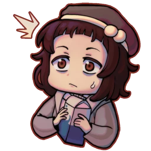 😓 Стикер «Based Shizo Girl» для Telegram