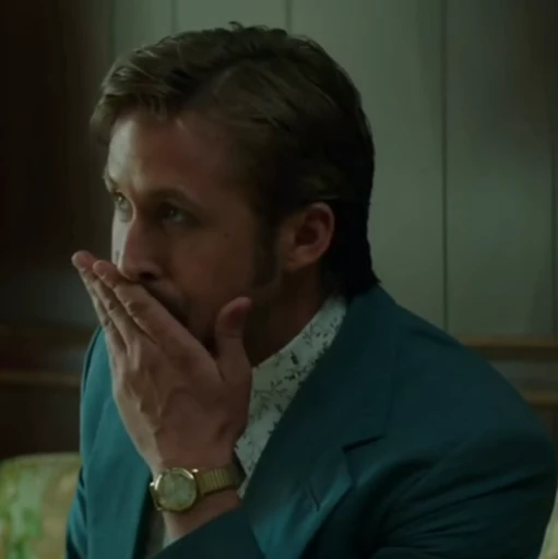 😶 Стикер «Ryan Gosling» для Telegram