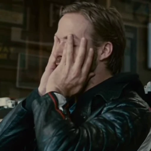 😊 Стикер «Ryan Gosling 2» для Telegram