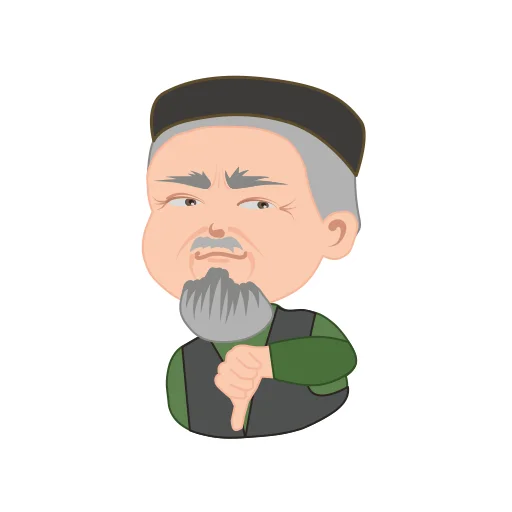 👎 Стикер «По мотивам башкирских сказок» для Telegram