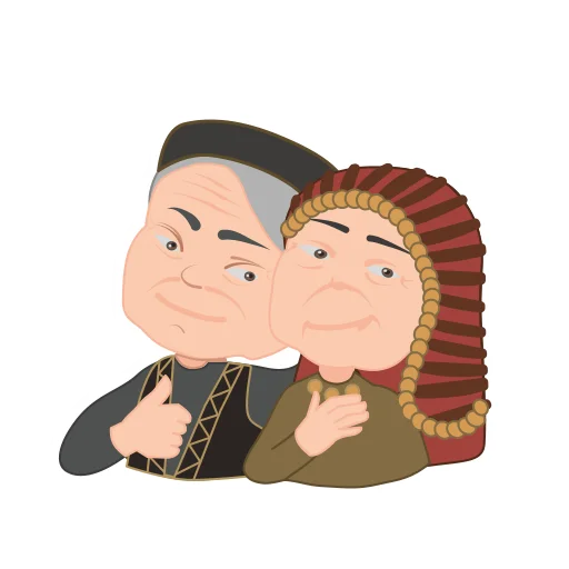🤲 Стикер «По мотивам башкирских сказок» для Telegram