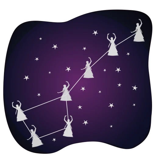 🌌 Стикер «По мотивам башкирских сказок» для Telegram