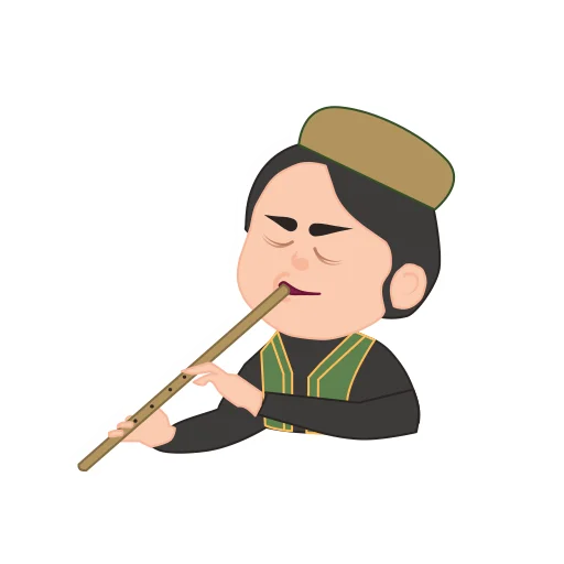 🎶 Стикер «По мотивам башкирских сказок» для Telegram