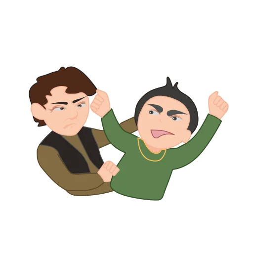 👊 Стикер «По мотивам башкирских сказок» для Telegram
