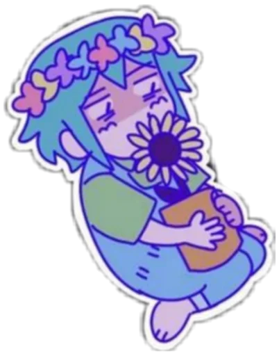 🌻 Стикер «Basil» для Telegram