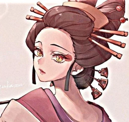 🌸 Стикер «Даки Умэ» для Telegram