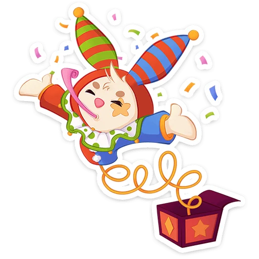 🥳 Стикер «Бастер» для Telegram