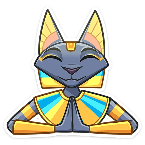 🙏 Стикер «Бастет» для Telegram