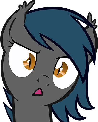 😢 Стикер «Batpony Loves SSTO LANTR» для Telegram