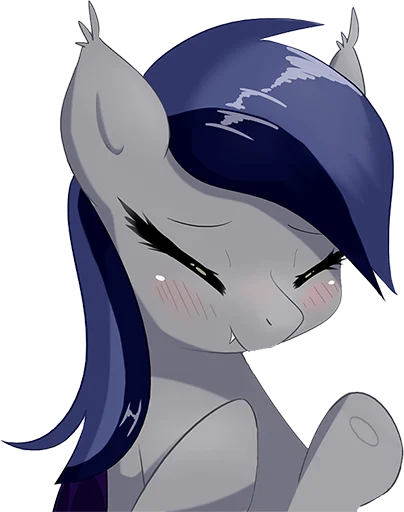 ☝️ Стикер «Batpony Loves SSTO LANTR» для Telegram