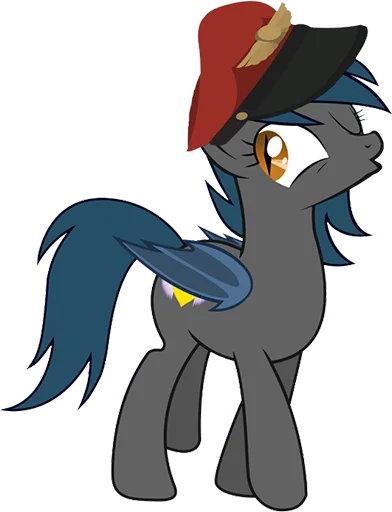💂‍♀️ Стикер «Batpony Loves SSTO LANTR» для Telegram