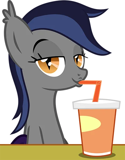 😏 Стикер «Batpony Loves SSTO LANTR» для Telegram
