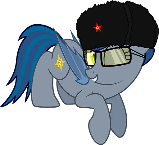 😉 Стикер «Batpony Loves SSTO LANTR» для Telegram