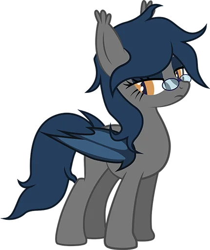 😒 Стикер «Batpony Loves SSTO LANTR» для Telegram