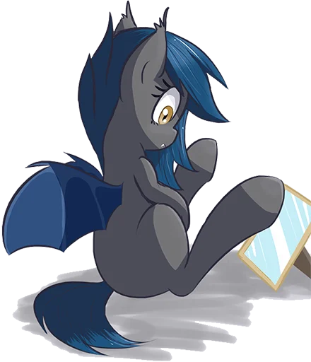 🌞 Стикер «Batpony Loves SSTO LANTR» для Telegram