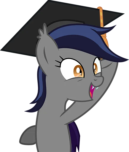 😋 Стикер «Batpony Loves SSTO LANTR» для Telegram
