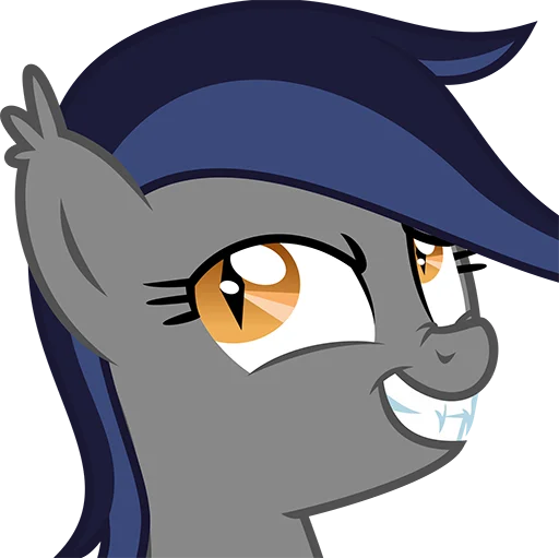 😏 Стикер «Batpony Loves SSTO LANTR» для Telegram
