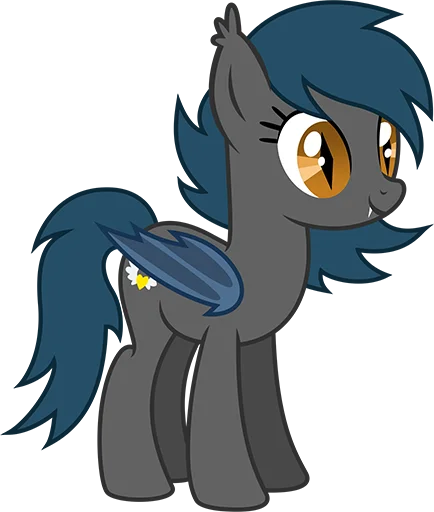 😶 Стикер «Batpony Loves SSTO LANTR» для Telegram