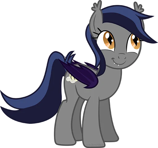 🥴 Стикер «Batpony Loves SSTO LANTR» для Telegram