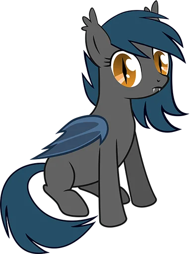 😐 Стикер «Batpony Loves SSTO LANTR» для Telegram