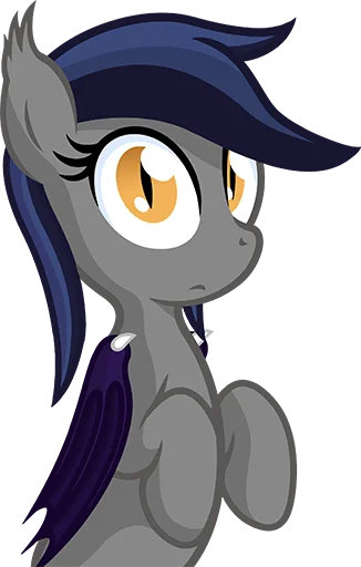 😳 Стикер «Batpony Loves SSTO LANTR» для Telegram