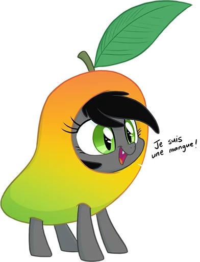 🥭 Стикер «Batpony Loves SSTO LANTR» для Telegram