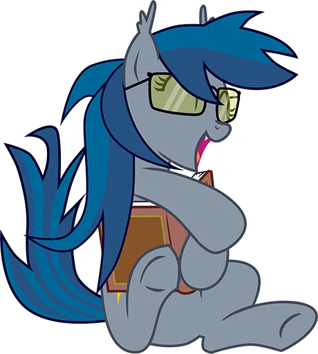 📖 Стикер «Batpony Loves SSTO LANTR» для Telegram
