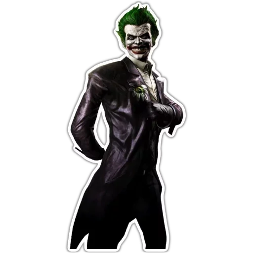 😿 Стикер «Batman and Joker» для Telegram