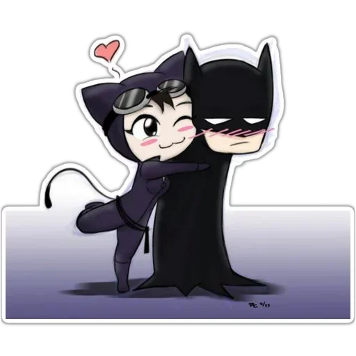 👇 Стикер «Batman and Joker» для Telegram