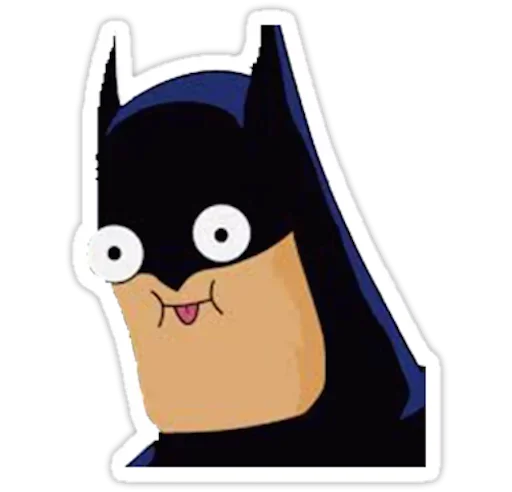 👆 Стикер «Batman and Joker» для Telegram