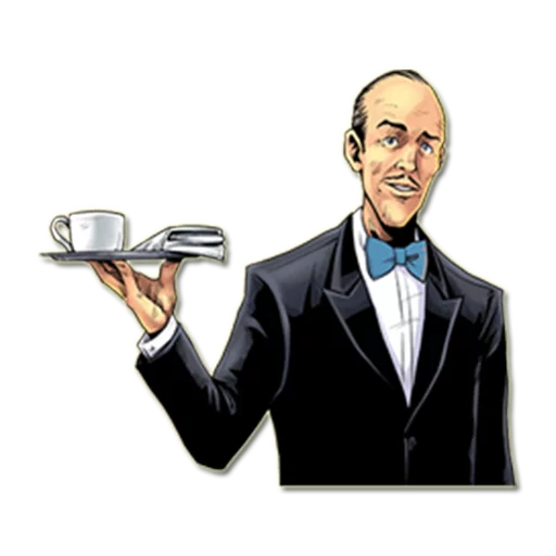 ☕ Стикер «Batman /» для Telegram