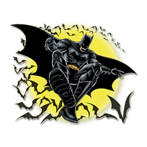💀 Стикер «Batman /» для Telegram