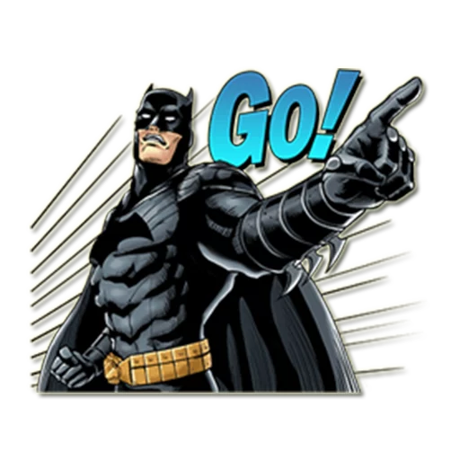 👉 Стикер «Batman /» для Telegram