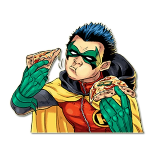 🍕 Стикер «Batman /» для Telegram