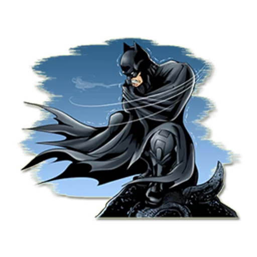 🌀 Стикер «Batman /» для Telegram