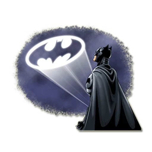 ⭐ Стикер «Batman /» для Telegram