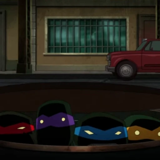 Стикерпак Batman vs. TMNT для Telegram